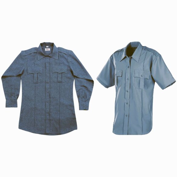 Bundle of 2 Men's Uniform Button Down Work Shirts - Picture 1 of 4
